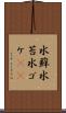 水蘚 Scroll
