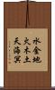 水金地火木土天海冥 Scroll