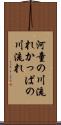 河童の川流れ Scroll
