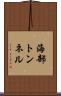 海部トンネル Scroll