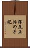 深尾正治の手記 Scroll