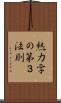 熱力学の第３法則 Scroll