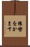 猿轡をかます Scroll