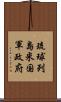 琉球列島米国軍政府 Scroll