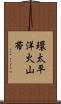 環太平洋火山帯 Scroll