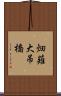 畑薙大吊橋 Scroll