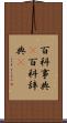 百科事典(P) Scroll