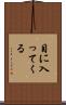 目に入ってくる Scroll