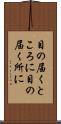 目の届くところに Scroll