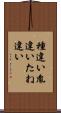 種違い Scroll