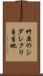 竹原のシダレクリ自生地 Scroll