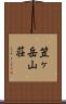 笠ヶ岳山荘 Scroll