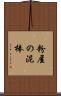 粉屋の泥棒 Scroll