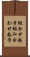 組合せ数学 Scroll