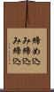 締め込み Scroll