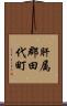 肝属郡田代町 Scroll