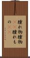 腫れ物 Scroll