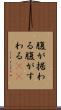 腹が据わる Scroll