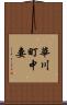 華川町中妻 Scroll