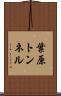 葉原トンネル Scroll
