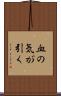 血の気が引く Scroll