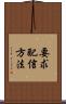 要求配信方法 Scroll