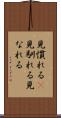 見慣れる(P) Scroll