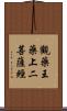 觀藥王藥上二菩薩經 Scroll