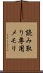 読み取り専用メモリ Scroll
