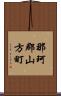 那珂郡山方町 Scroll