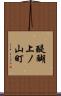 醍醐上ノ山町 Scroll