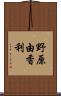 野原由香利 Scroll