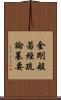金剛般若經疏論纂要 Scroll