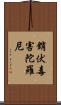 銷伏毒害陀羅尼 Scroll