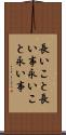 長いこと Scroll
