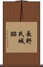 長野氏城跡 Scroll