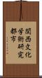 関西文化学術研究都市 Scroll