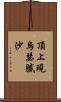 頂上現烏瑟膩沙 Scroll