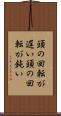 頭の回転が遅い Scroll