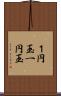 １円玉 Scroll