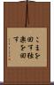こまを回す Scroll