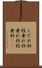 しだれ杉 Scroll