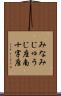 みなみじゅうじ座 Scroll