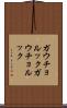 ガウチョルック Scroll