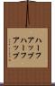 ハーフアップ Scroll