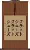 フラットシューズ Scroll