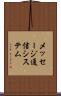 メッセージ通信システム Scroll