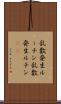 乱数発生ルーチン Scroll