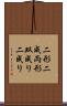 二形 Scroll