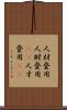 人材登用 Scroll
